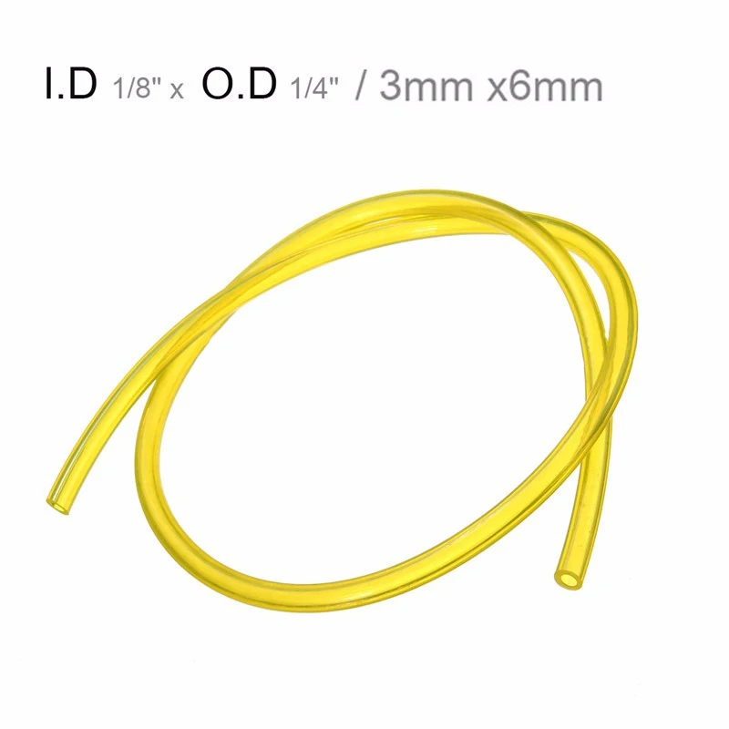

Parts Hose Accessories Pipe New Size Plastic Yellow Petrol Fuel Gas Line Mower 60cm Strimmer Brand New High Quality
