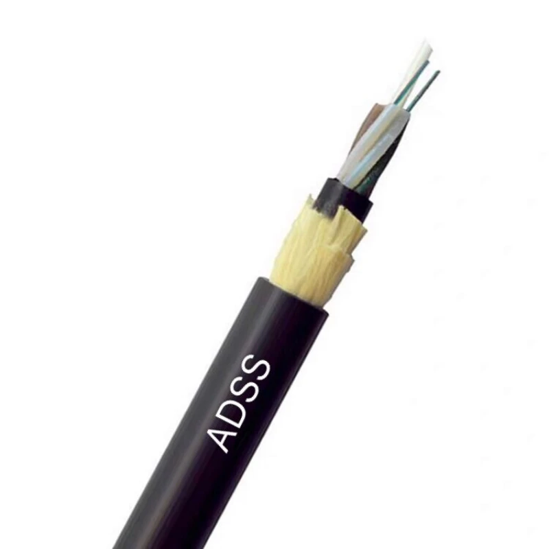 

ODM/OEM Tube12/24/48/96 Core Adss Fiber Optic Cable Aerial Communication Cables