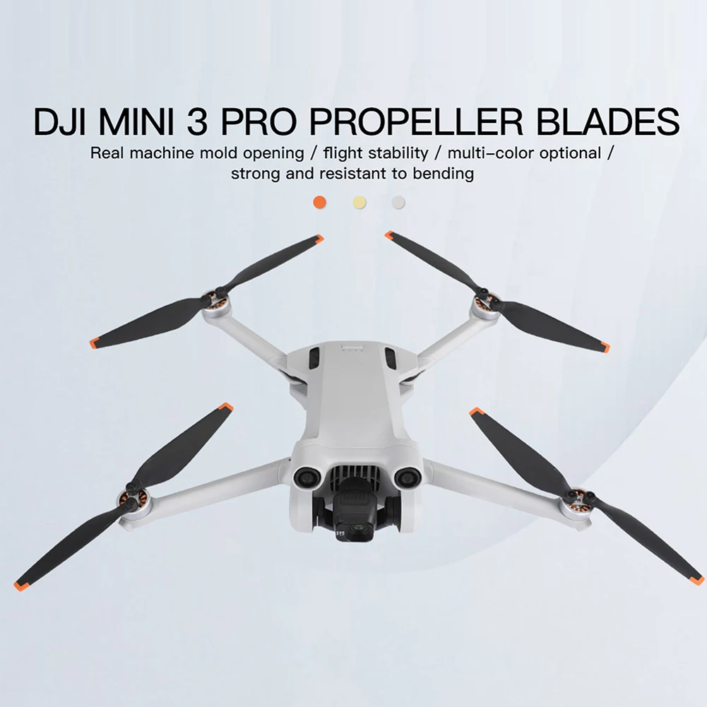 Лопасть Винта дрона для DJI Mini 3 Pro реквизит лезвие легкие вентиляторы крыла