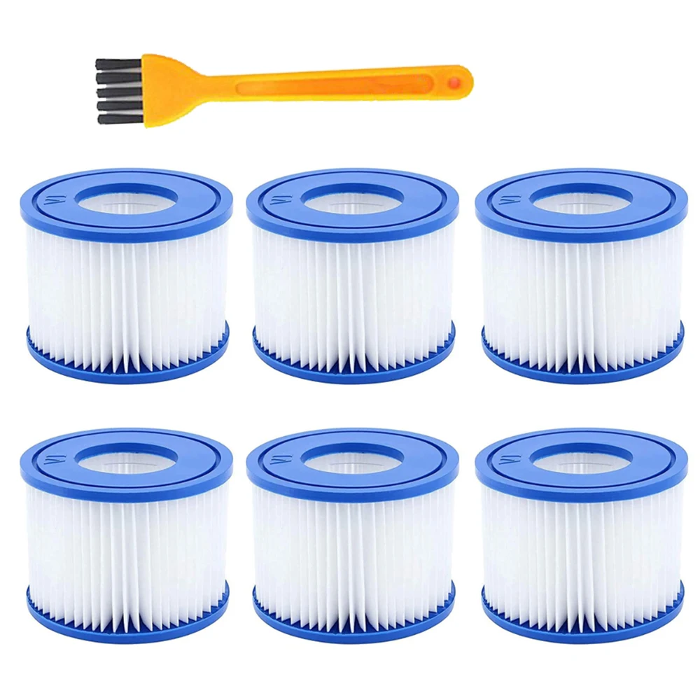 

Сменный фильтр для бассейна, подходящий для картриджа фильтра Bestway Flowclear Size VI Lay-Z-Spa - Майами-Вегас Palm Springs Paris