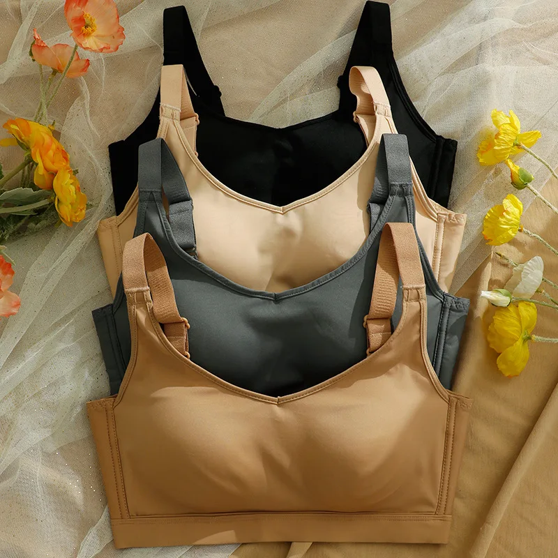 

Удобное дышащее тонкое нижнее белье, женский бюстгальтер пуш-ап, женский бюстгальтер без косточек, спортивный бюстгальтер для женщин, для с...