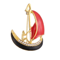 personalized sailing pins for man women jewelry funny design high quality new fashion brooches gift