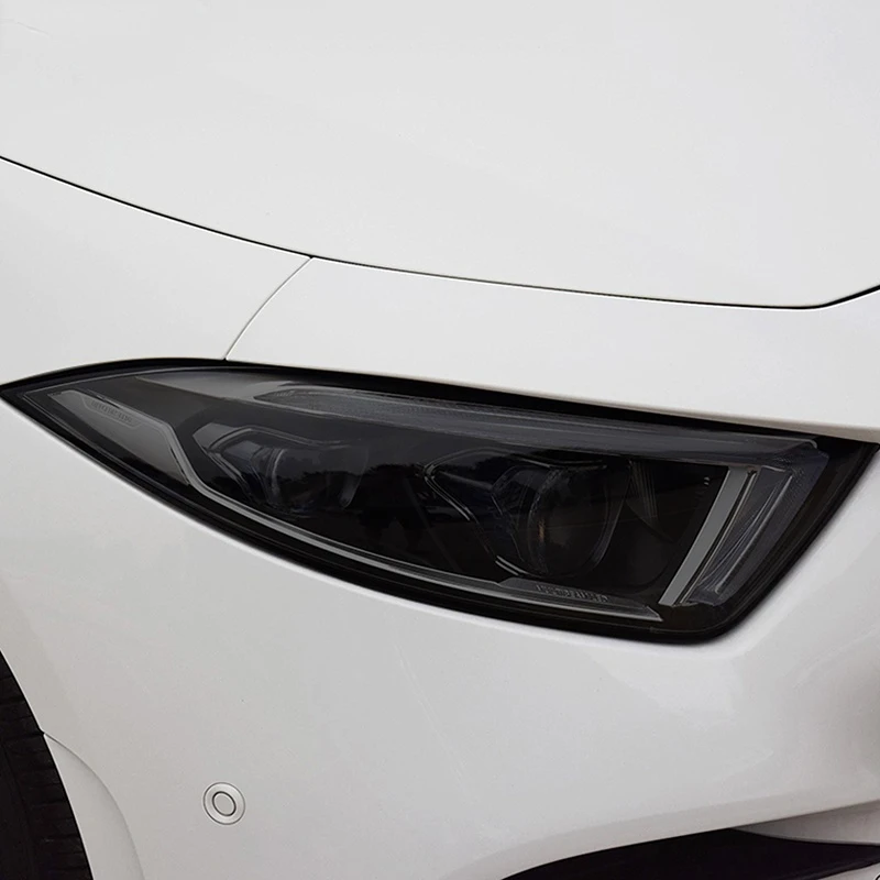 

Car Headlight Protective Film Transparent Black TPU Sticker For Mercedes Benz CLS Class W218 C218 C257 CLS350 AMG Accessories