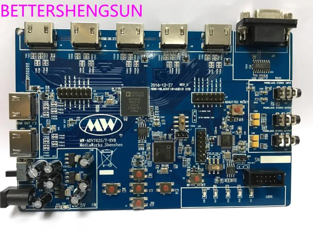 

ADV7625 макетная плата, HDMI видео перекрестный переключатель