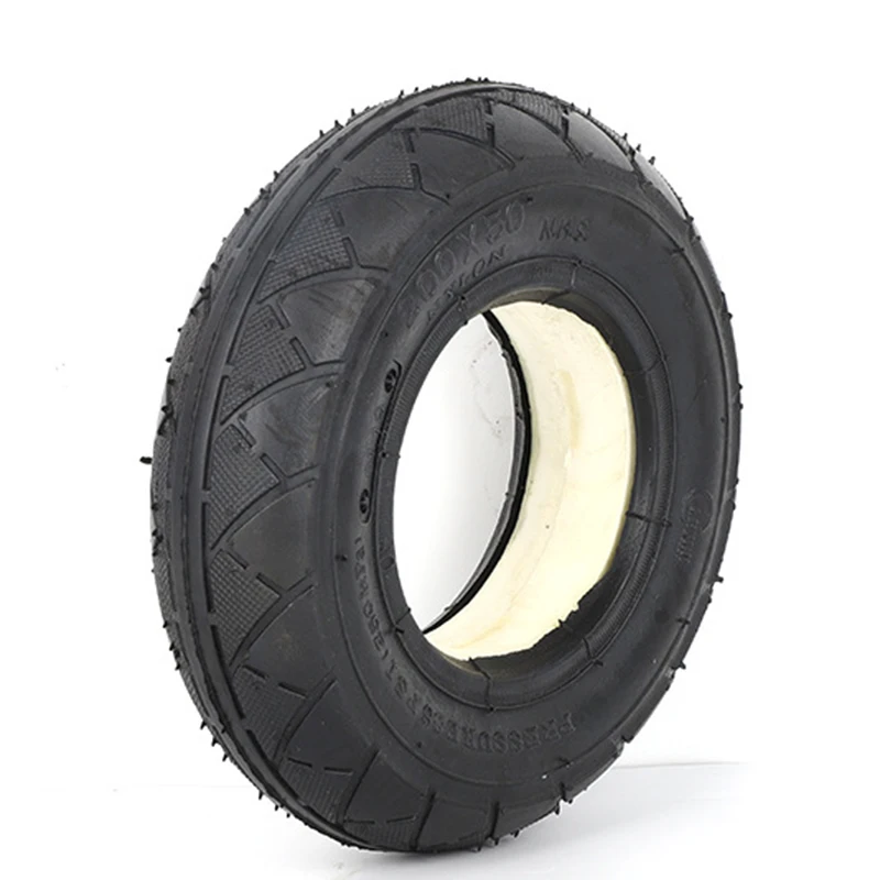 

1 pc Mobility Scooter wheelchair tire 200 x 50 (8x2) solid/foam filled 200x50 for Razor E100 E125 E200 Vapo