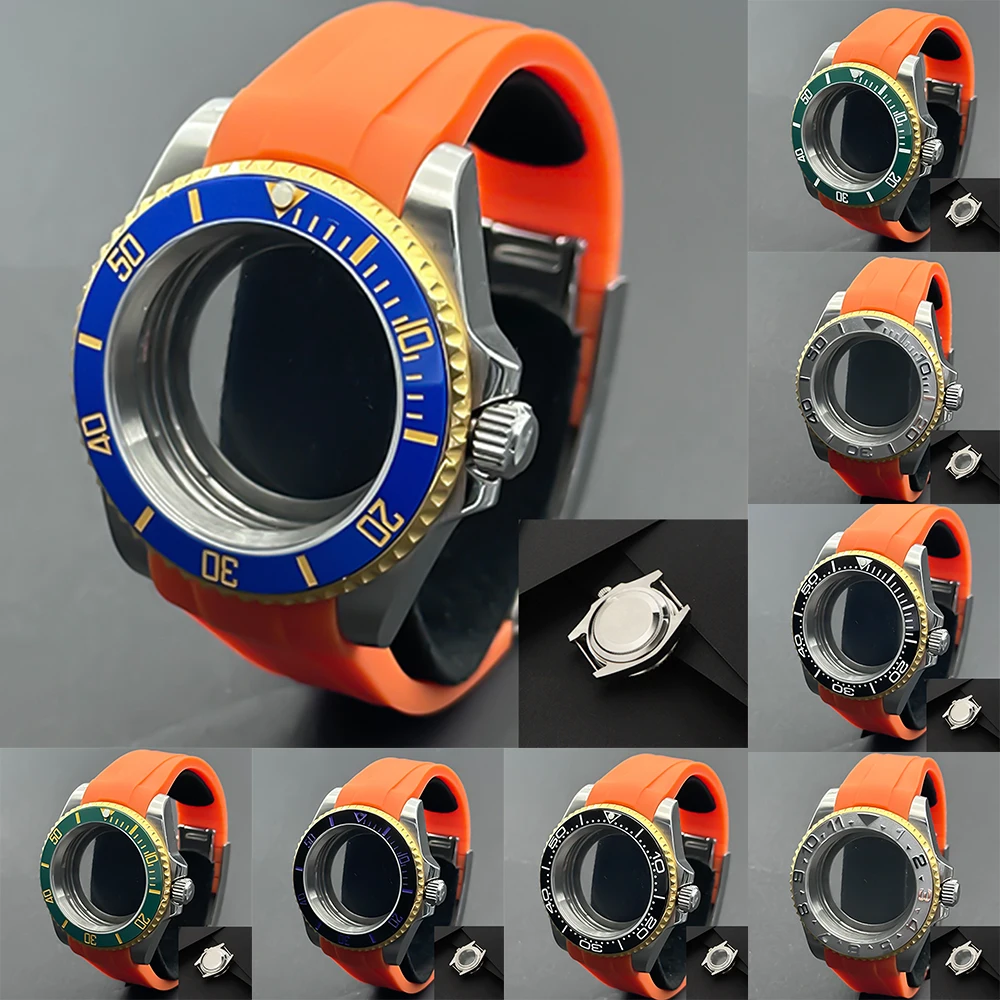 Корпус часов BANFU 40 мм нержавеющая сталь GMT