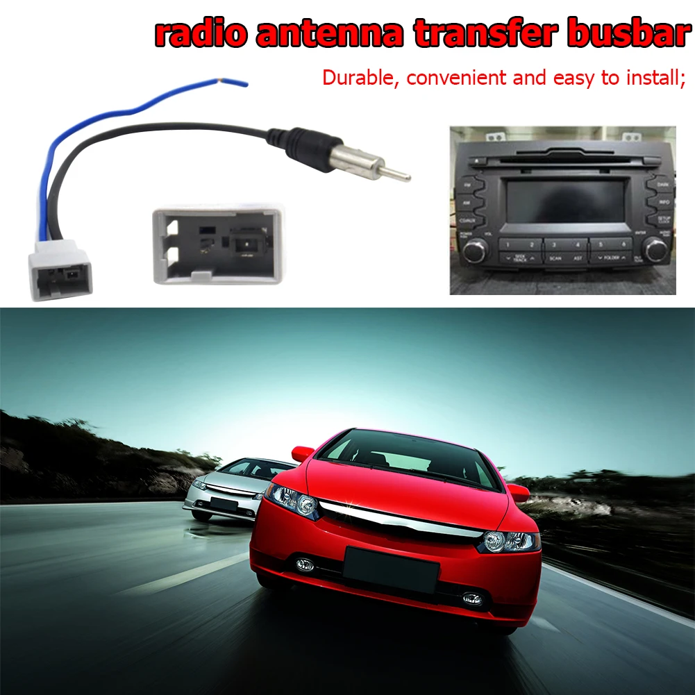 Фото Кабель антенны для автомагнитолы для Mazda, Honda Civic, Fit, CRV, гнездовой разъем, адаптер антенны №4