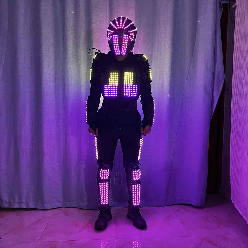 Мужской разноцветный костюм Magicool со светодиодной подсветкой