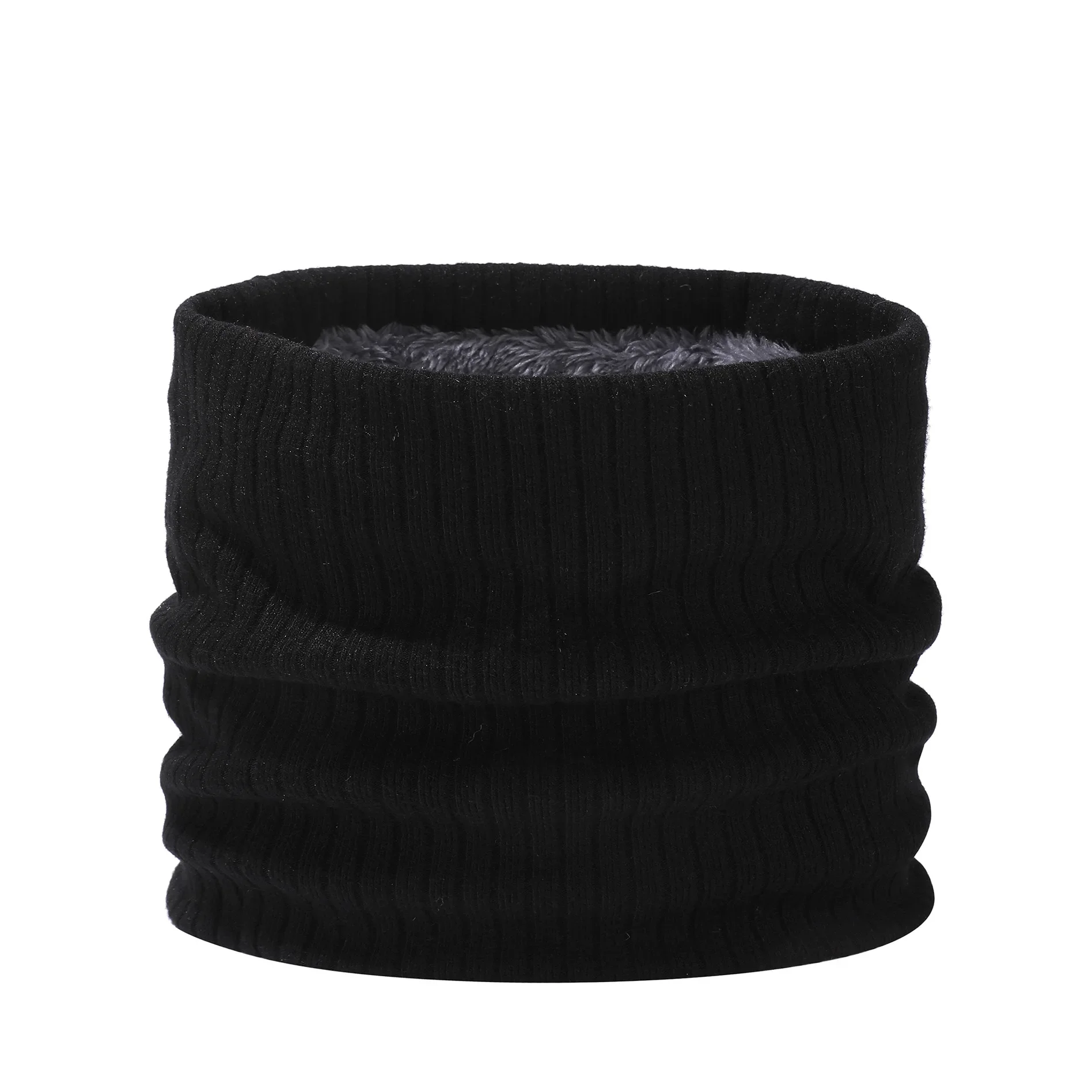 Зимняя мужская и женская уличная двухслойная теплая шея на флисовой подкладке