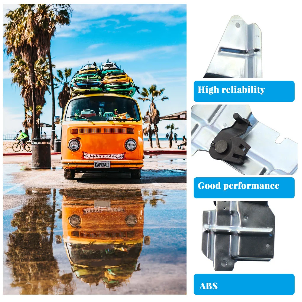 

Bootlid Trunk Latch Actuator Mounting Bracket High Toughness Aluminum Alloy Replacement for Jetta/Bora/Golf/Passat 1999-2005