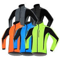 cycling jacket mens composite waterproof fleece warm cycling jacket top windproof jacket winter cycling thick jacket