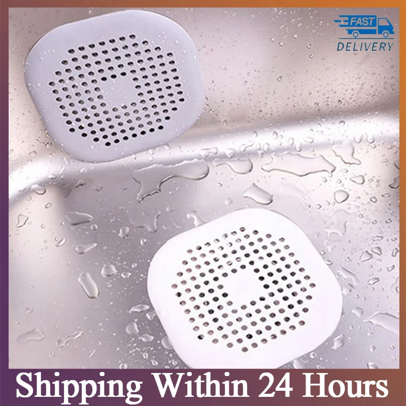 

Portable Anti-blocking Floor Drain Silicone Suction Cup Sewer Outlet Filter Sink Filter Bathroom Kitchen Accessories Wholesale