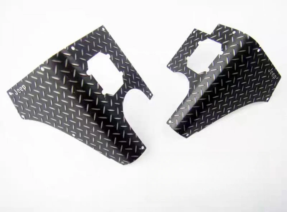 1/10 гусеничная защитная пластина для автомобиля Tamiya cc01 Jeep Wrangler YJ Bodyshell 1 10 RC