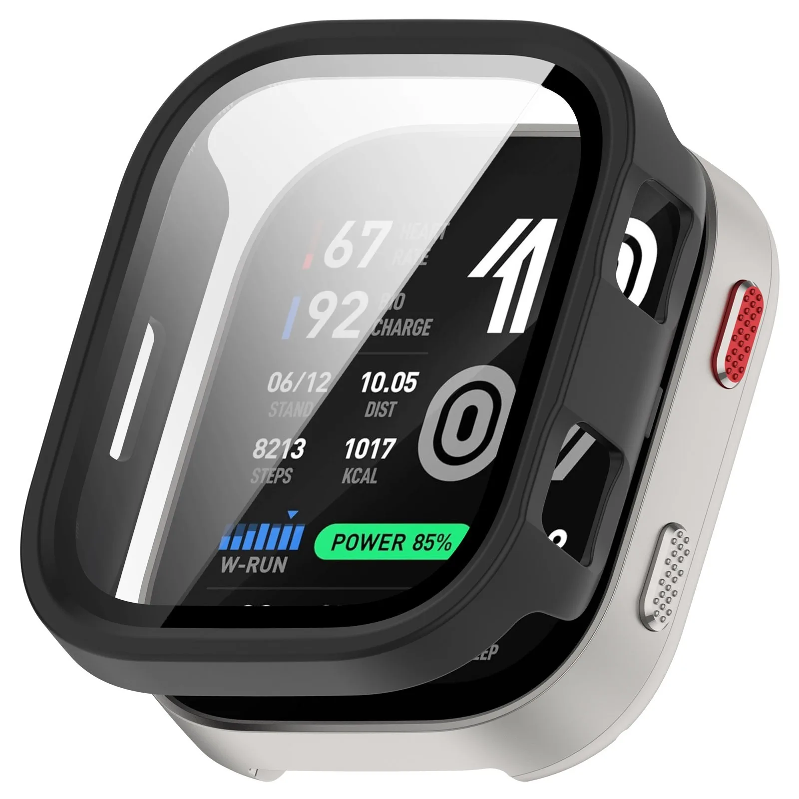 Фото Чехол для ПК + закаленное стекло для Amazfit Bip Max, защитная пленка для экрана и жесткий защитный бампер для Amazfit Bip 6, аксессуары для умных часов №4