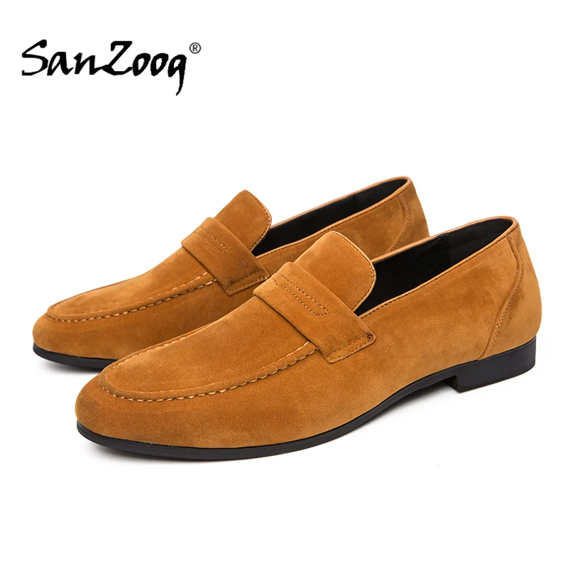 

Loafers Men Leather Casual Shoes Loafer Moccasins Mens Formal Dress Shoes Mocasines Hombre Mocassim Masculino