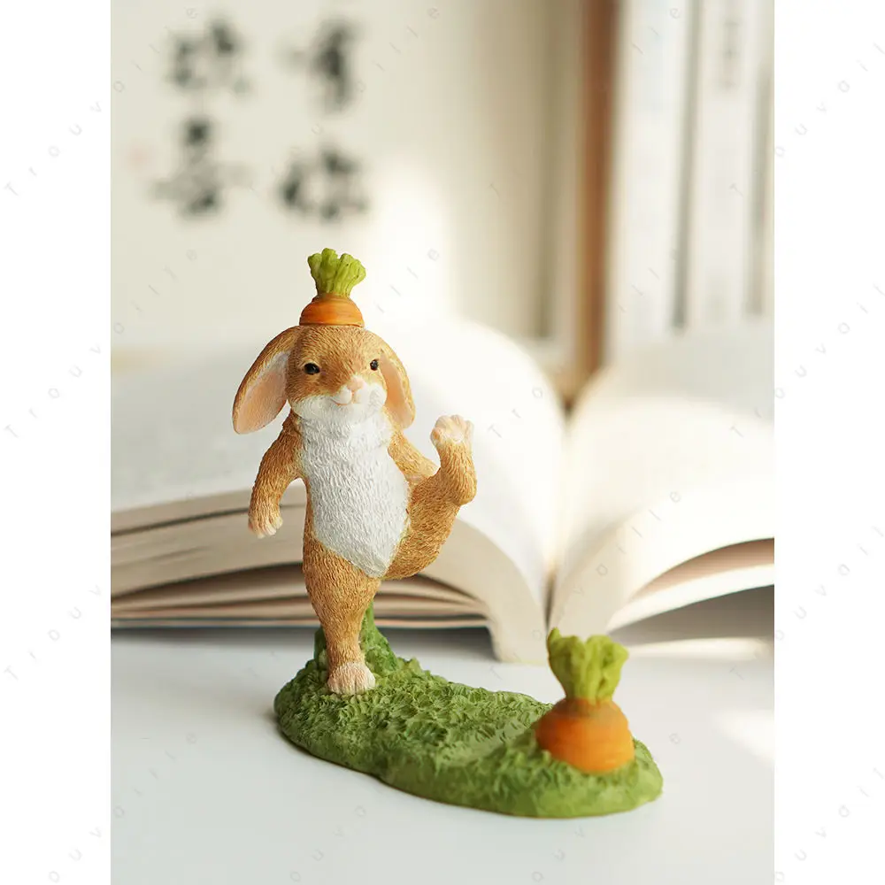 

Trouvaille Creative Desktop Phone Stand Holder Cute Animal Support for iPhone iPad Cartoon Lazy Mobile Bracket Home Decoration
