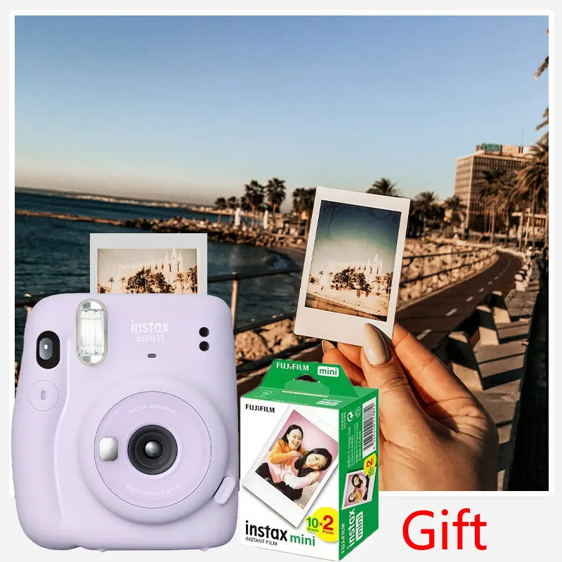 

FUJIFILM INSTAX Instant Camera INSTAX Mini 11 Children's Fashion Cute Style Dating Essentials Mini11 Body New Year Gift lovely