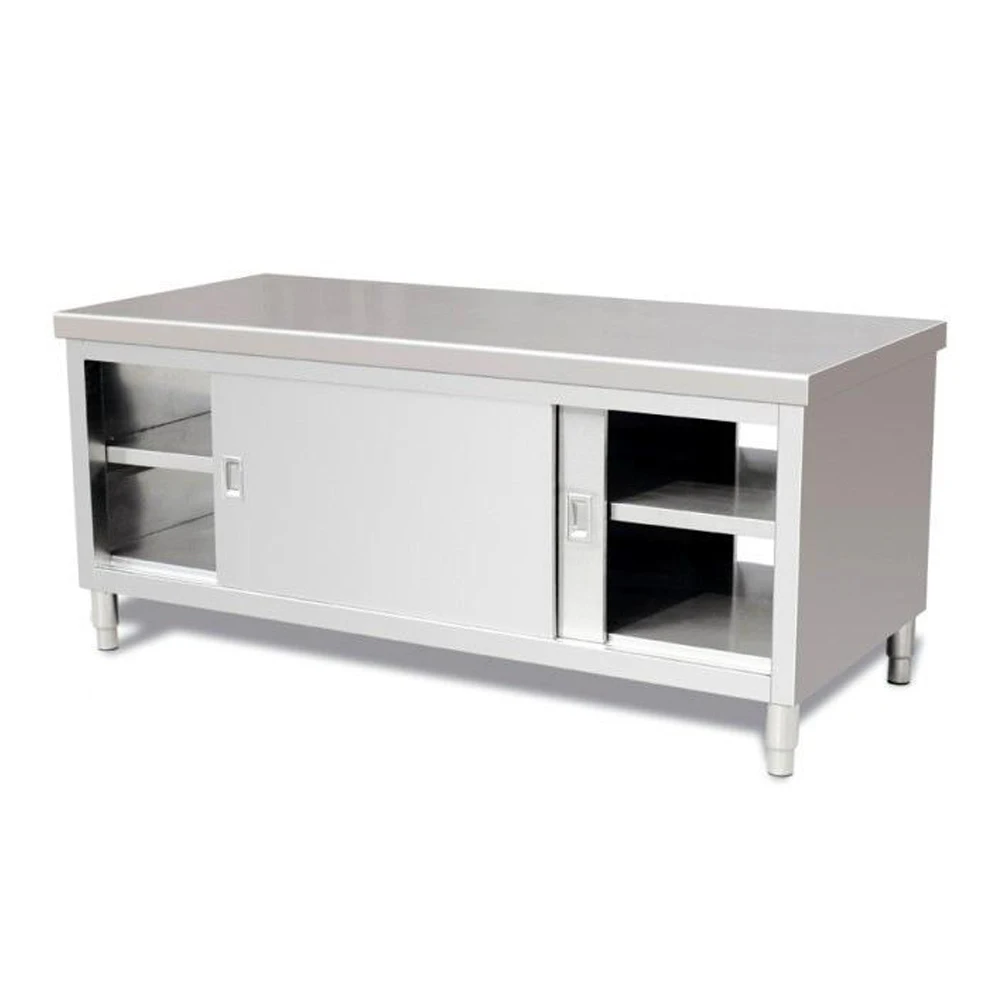 Шкаф для хранения стальной кухонный шкаф верстак из нержавеющей стали Рабочий