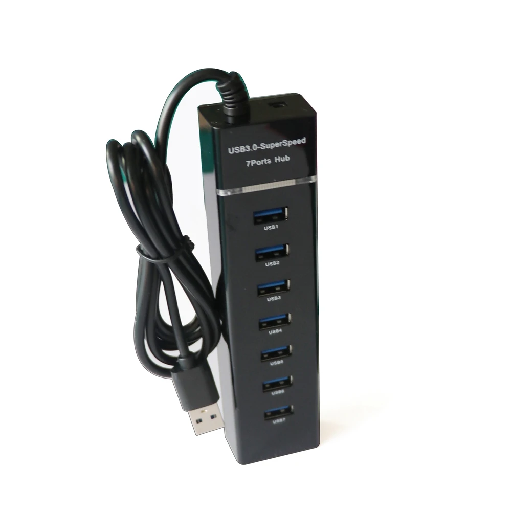

USB 3,0 USB 2,0 7 портов разветвитель адаптер Длина кабеля 120 см для настольного ПК телефон жесткий диск
