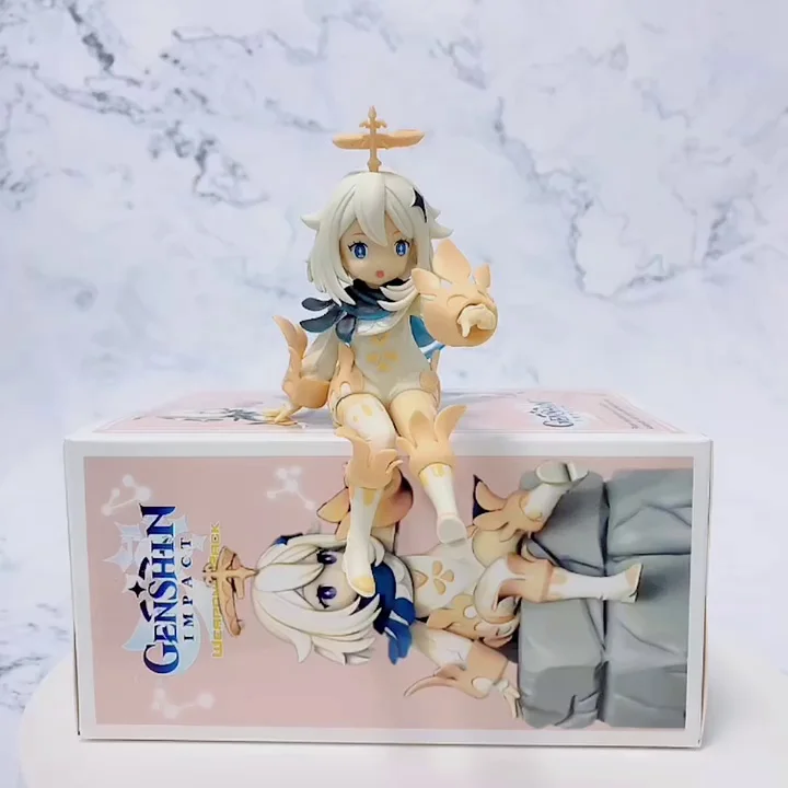 

Genshin Impact Account Sitting Pymon Toy Figures Kawaii Anime PVC Action Figure Christmas Toys for Girl Gift игрушки для детей