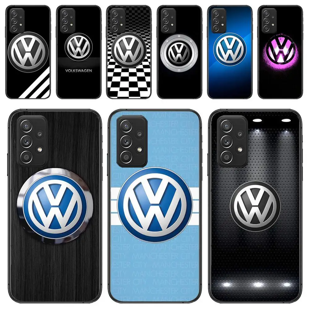 Чехол для телефона с логотипом Volkswagen для Samsung Galaxy A13 A52 A53 A73 A32 A51 A22 A12 A20e A50 A21 A72 A70 S 4G
