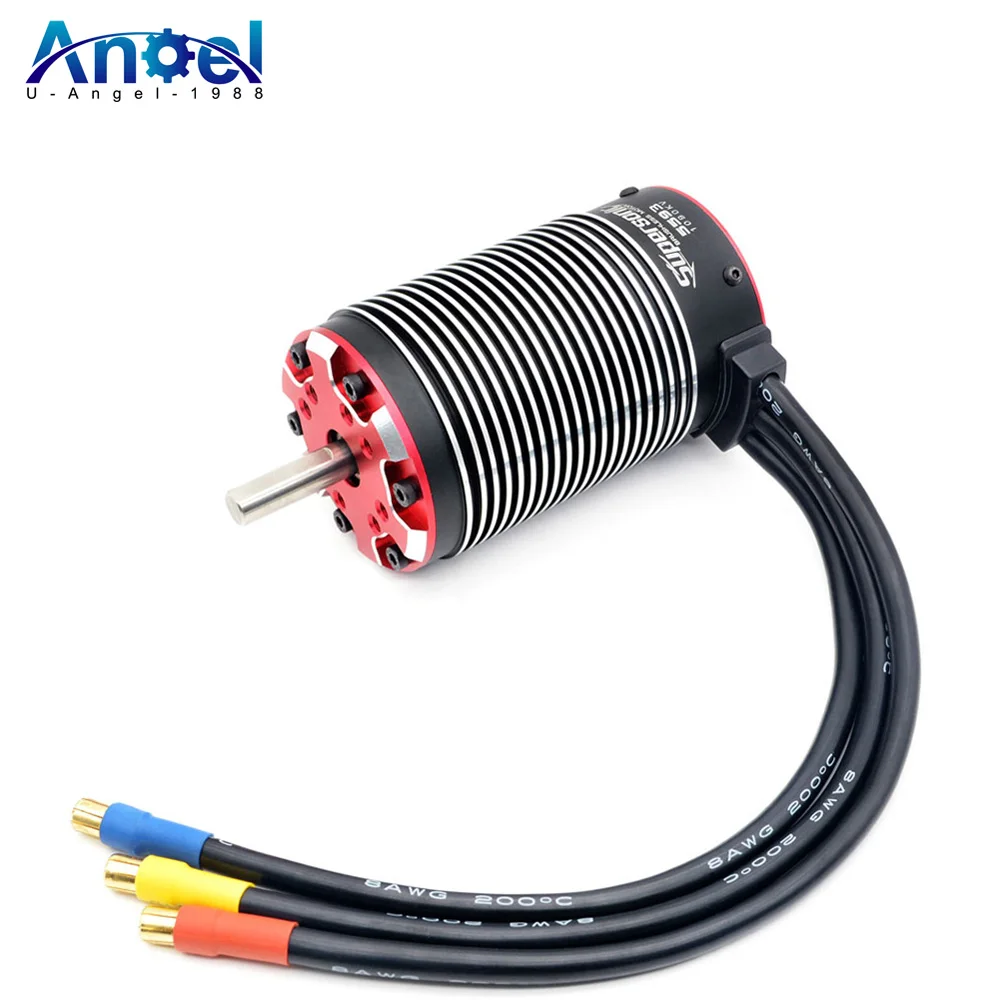

Rocket 5593 680KV 880KV 1090KV Sensorless Brushless Motor Built-in Temperature Sensor Port for 1/5 1/6 1/7 RC Monster Buggy Car