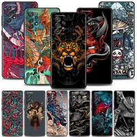 phone case for samsung galaxy a72 a52 a42 a32 a22 a21s a02s a12 a02 a51 a71 a41 a31 a11 a01 silicone cover japanese samurai art