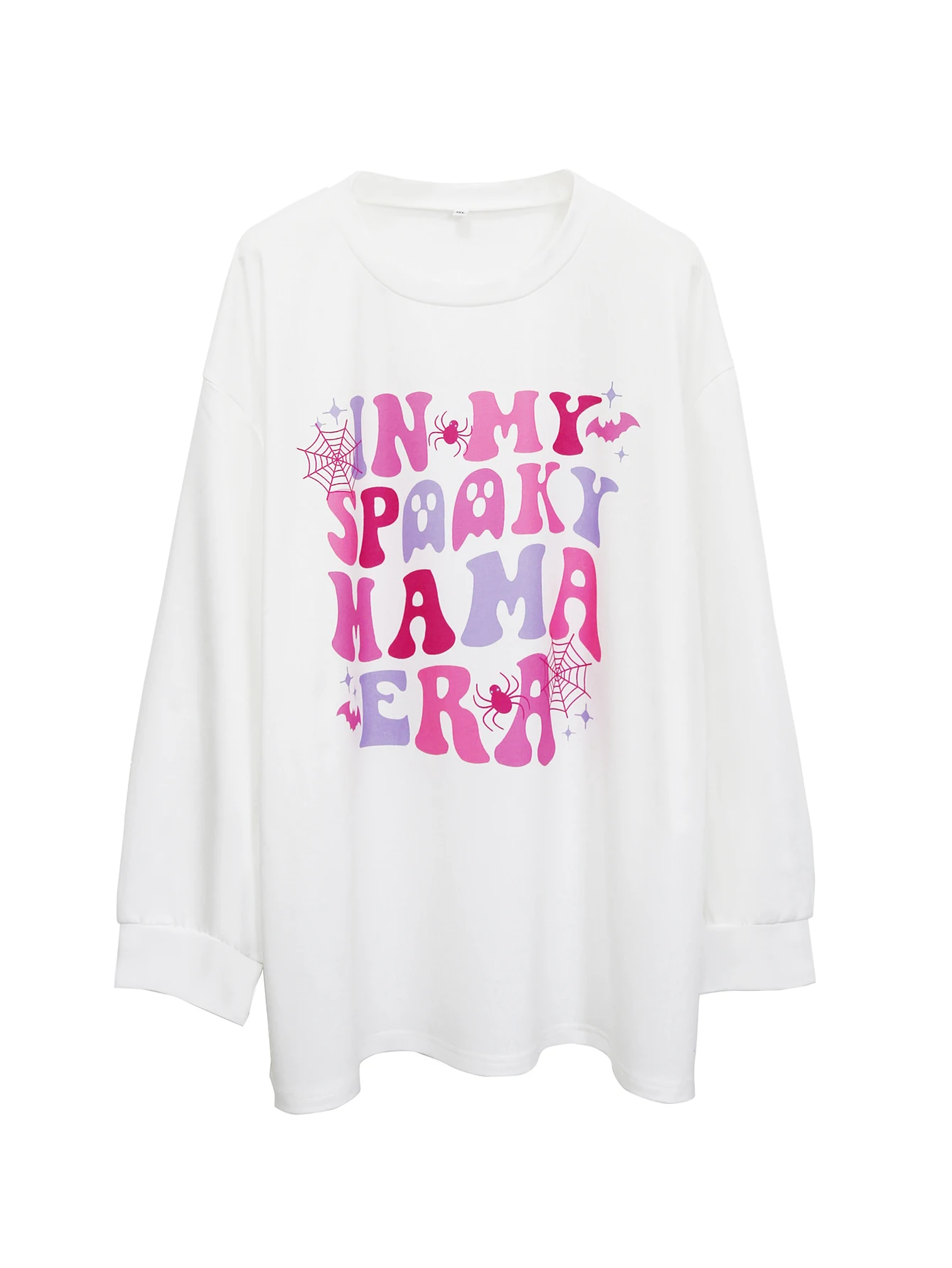 Aamikast осенне-зимний женский свитшот большого размера с длинными рукавами и