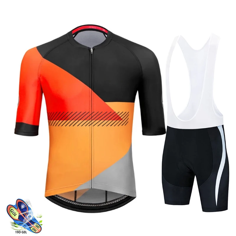 

Мужской комплект одежды для велоспорта, дышащая футболка с коротким рукавом для езды на велосипеде и занятий спортом на открытом воздухе, л...