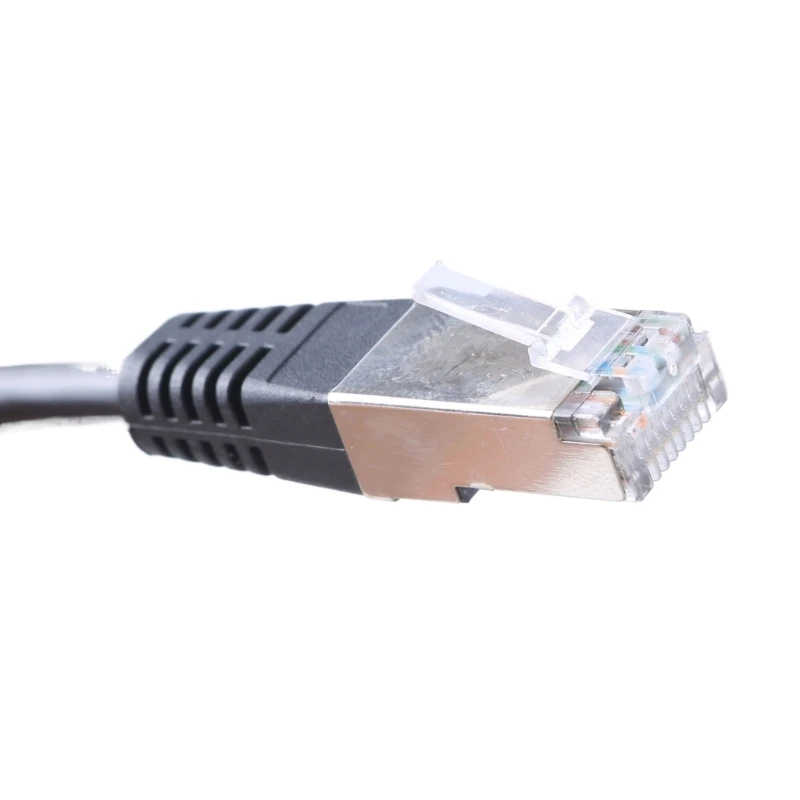 Двойной порт RJ45 LAN Ethernet-удлинитель-сплиттер-адаптер