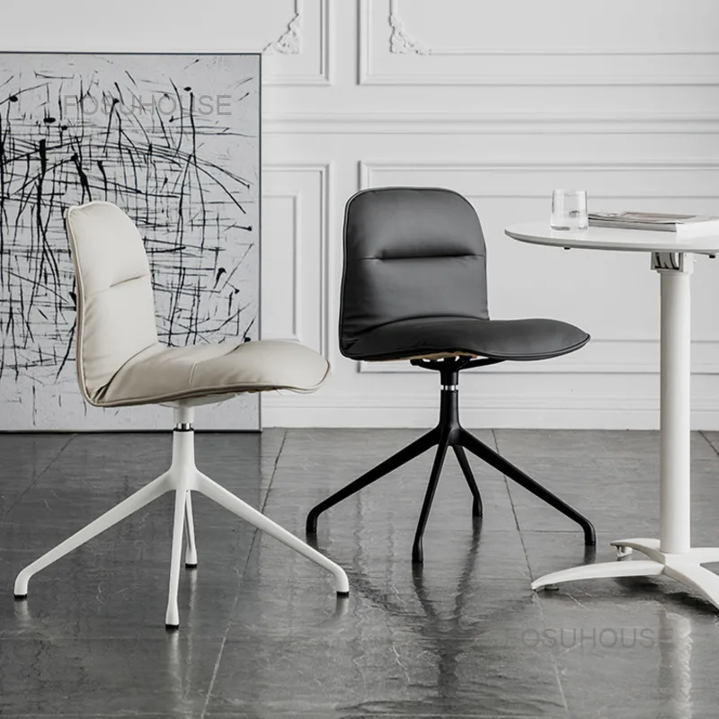 

Европейский Простой компьютерный стул, вращающаяся подъемная спинка, Современные Роскошные офисные стулья, игровая мебель для офиса, WZ