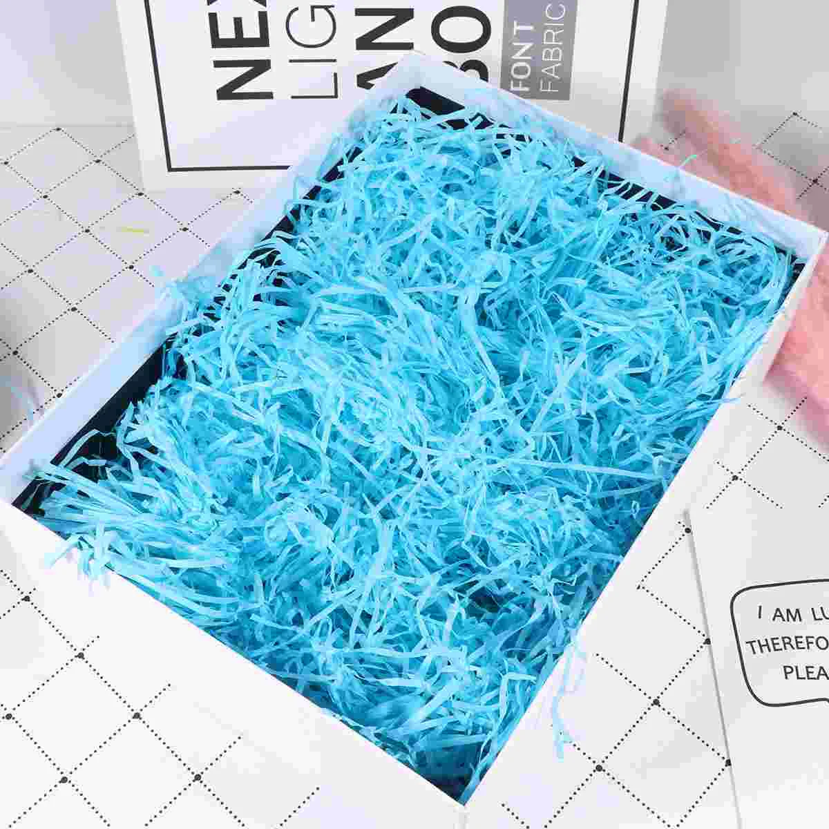 

Paper Filler Gift Crinkle Shredded Box Shred Filling Basket Cut Fillers Filament Raffia Party Packaging Shreds Boxes Wrapping