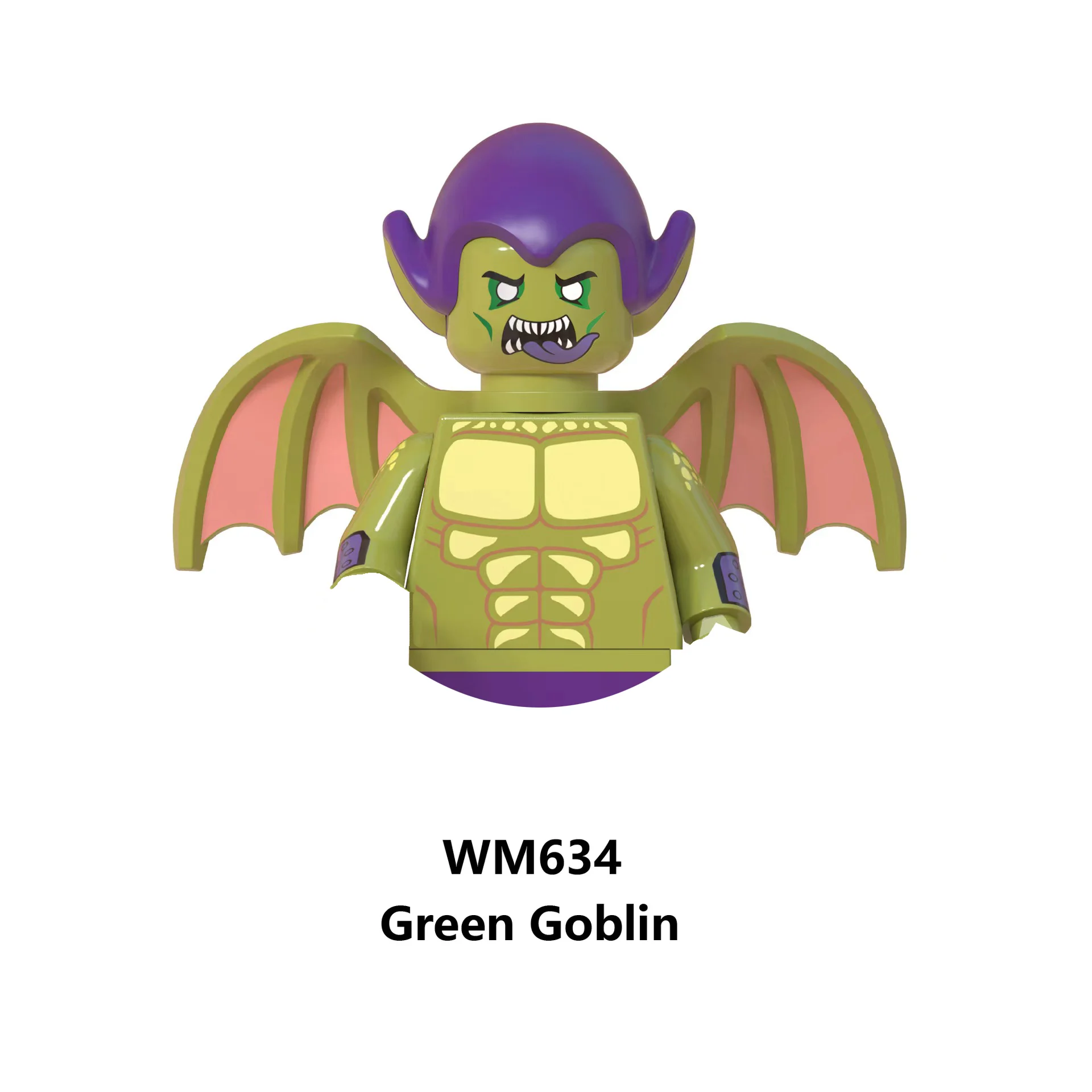 Горячие игрушки Marvel кирпичи Человек-паук мини-экшн аниме персонаж строительные