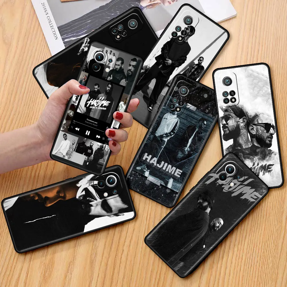 

Black Estuche Case For Xiaomi Mi Poco X3 NFC M3 10T Pro 11T Mobile Phones Funda 9T Note 10 Lite Cover Hajime MiyaGi Andy Panda