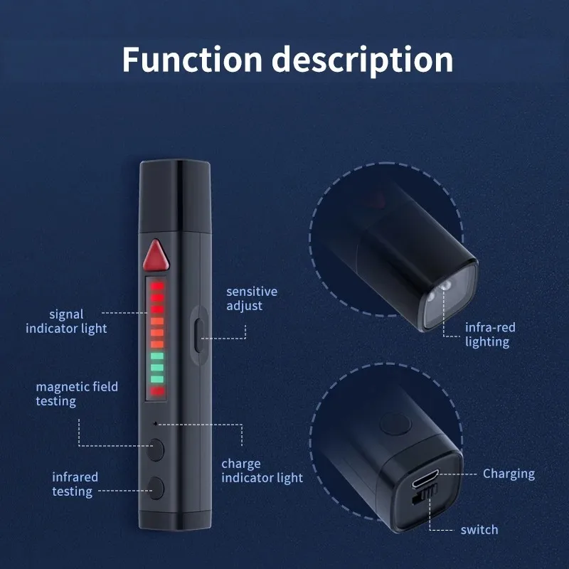 Анти-детектор для камеры гаджеты устройство обнаружения телефонных звонков GPS