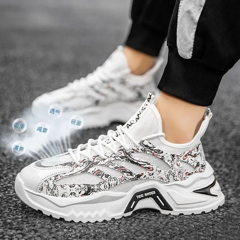 

Shoes men Sneakers Male casual Mens Shoes Brand High Quality Breathable Shoes Fashion Loafers Non-Slip Walking Footwear Trainer