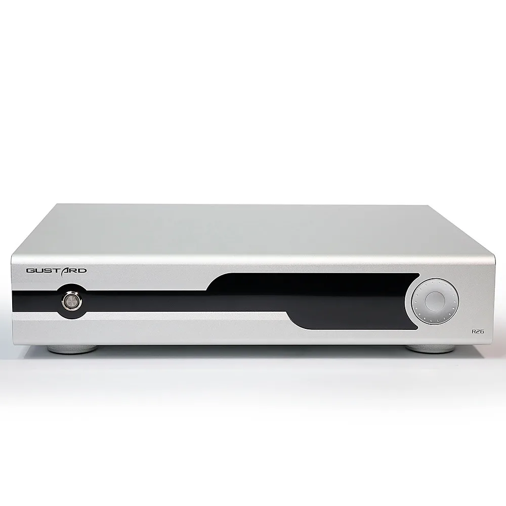 GUSTARD DAC-R26 Дискретный ЦАП R2R Native DSD со стримером/рендером PCM768K DSD512 Bluetooth XU216 K2 IIS