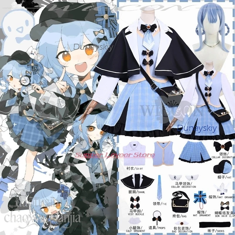Фото Рождественский косплей аниме аниме игра Mahou Shoujo No Majo Saiban косплей Tachibana Sheria костюм детектива disfraz mujer №1