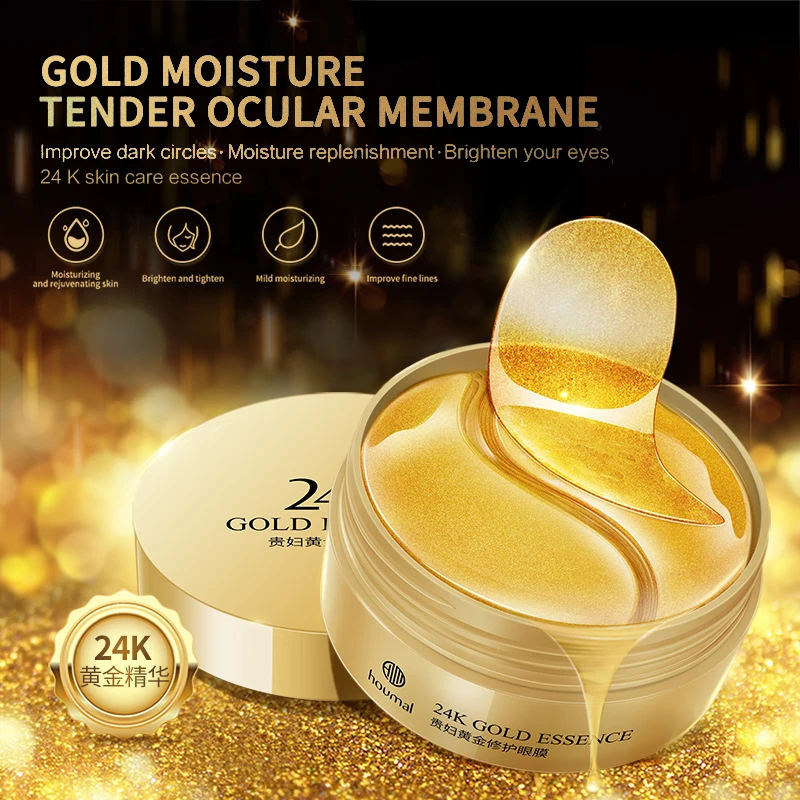 

Gold Moisturizing Seaweed Crystal Collagen Eye Mask PatchAnti-Wrinkle Anti Aging Remove Dark Circles Eye Care Eyes Masks
