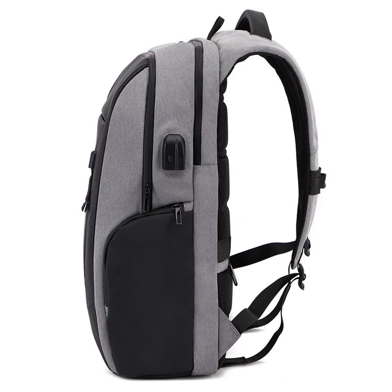 Дорожный рюкзак для мужчин и женщин сумка ноутбука 17 дюймов с USB защитой от кражи