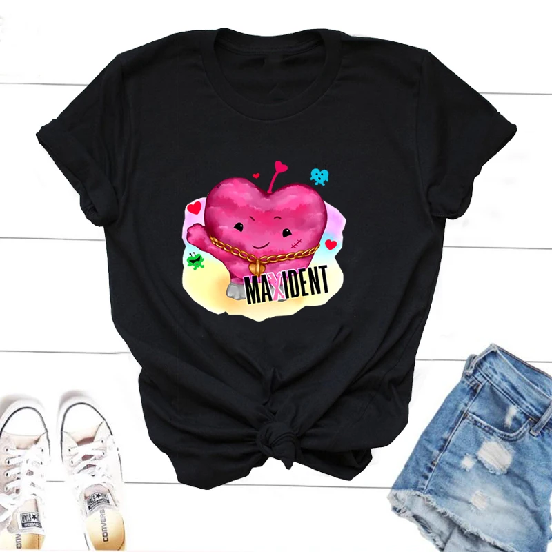 

Maxident Stray Kids Merch T Shirt O Neck Women Cotton Bang Chan Changbin Seungmin Maniac T-shirt SKZ Female Kpop Korean Clothes