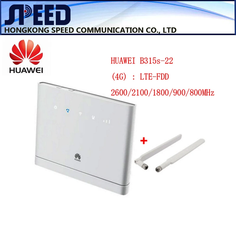 HUAWEI B315s-22 CPE 150Mbps 4G LTE FDD Wireless Gateway Wifi Router With Antenna
