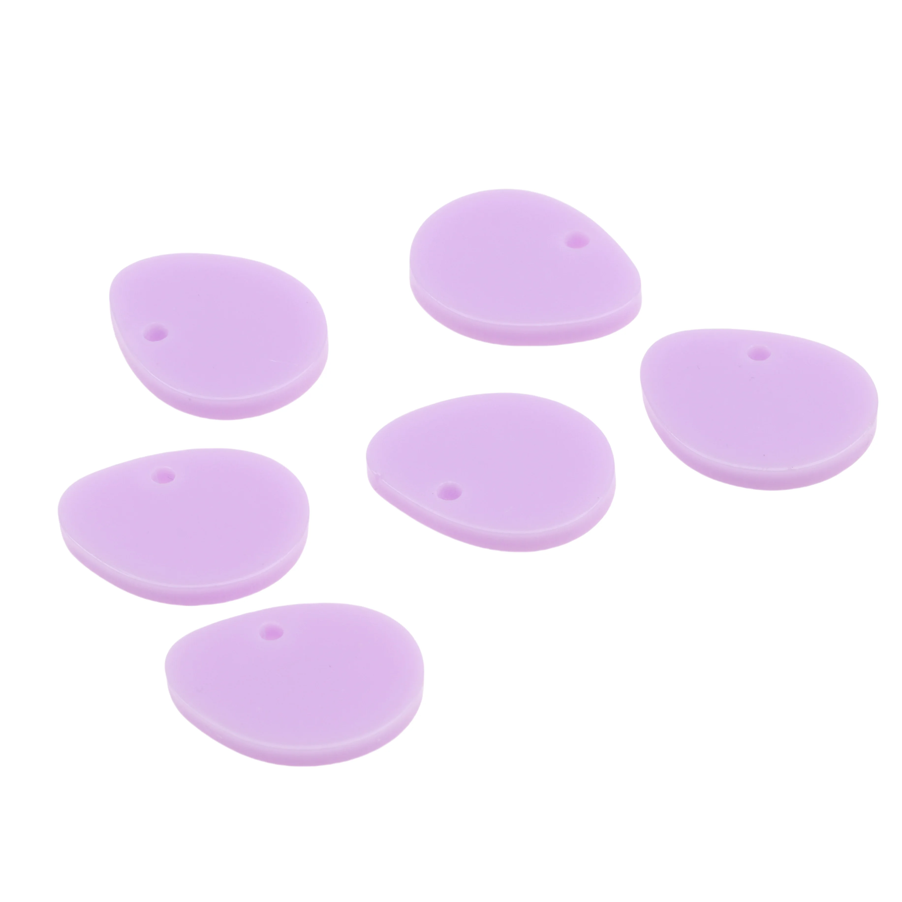 12 шт. акриловые подвески для сережек абстрактные Подвесные Разъемы с 1 отверстием