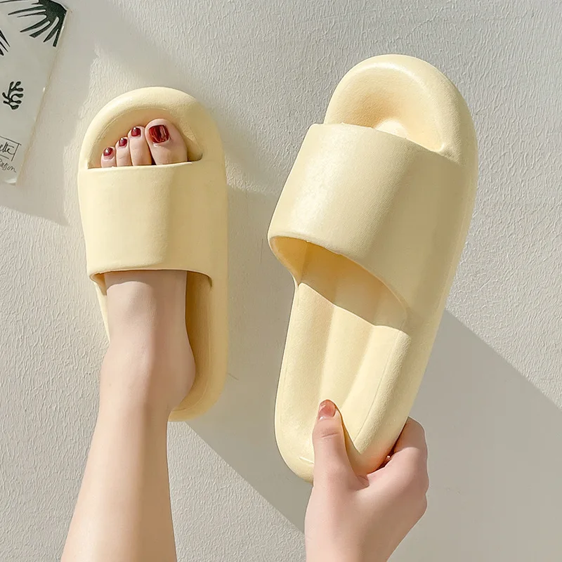 Slipper Women's Soft Summer Outdoor Street Beach Leisure Vacation High Quality Cool Sandals Thick Bottom Anti-skid