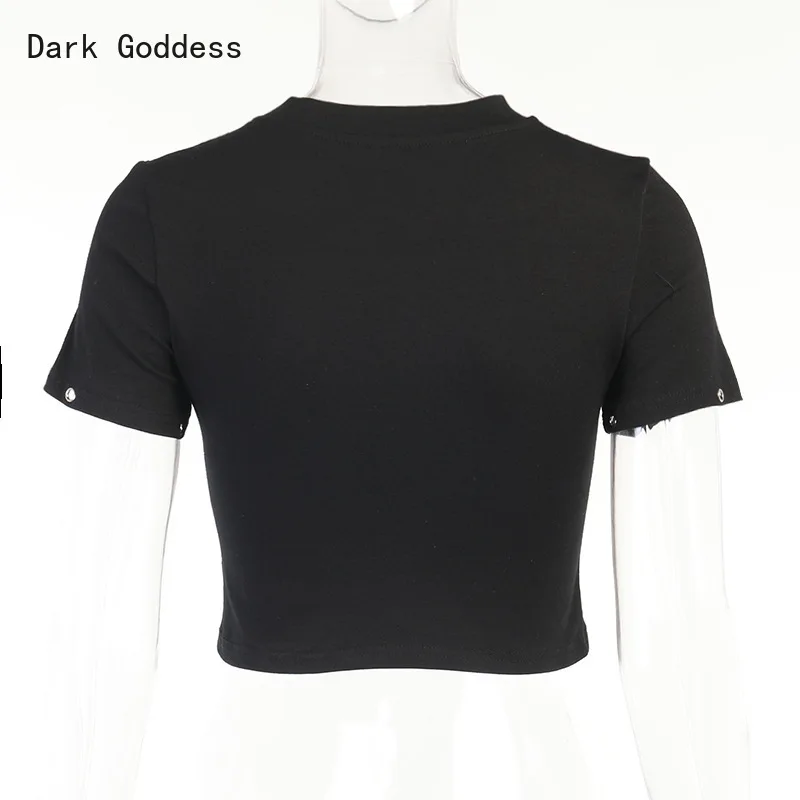 Женский облегающий топ на шнуровке черный готический Топ с длинным рукавом