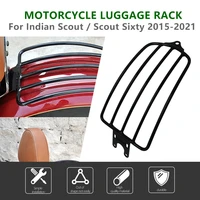 black solo seat luggage rear fender rack fits for indian scout scout sixty 2015 2016 2017 2018 2019 2020 2021 accessories