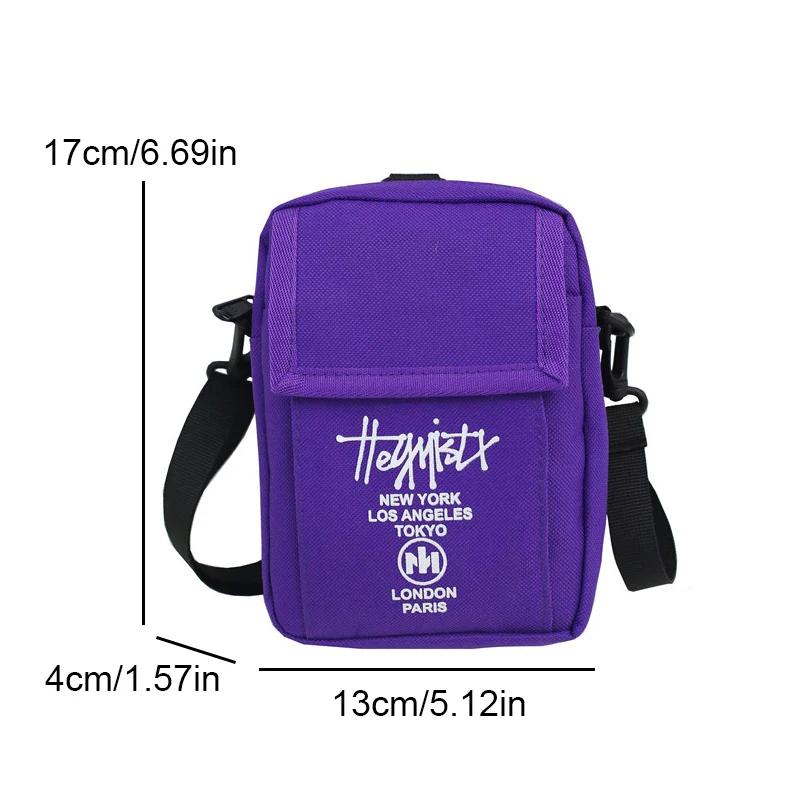 Уличная Сумка Через Плечо В Стиле Хип-хоп Для Подростков Классическая Маленькая