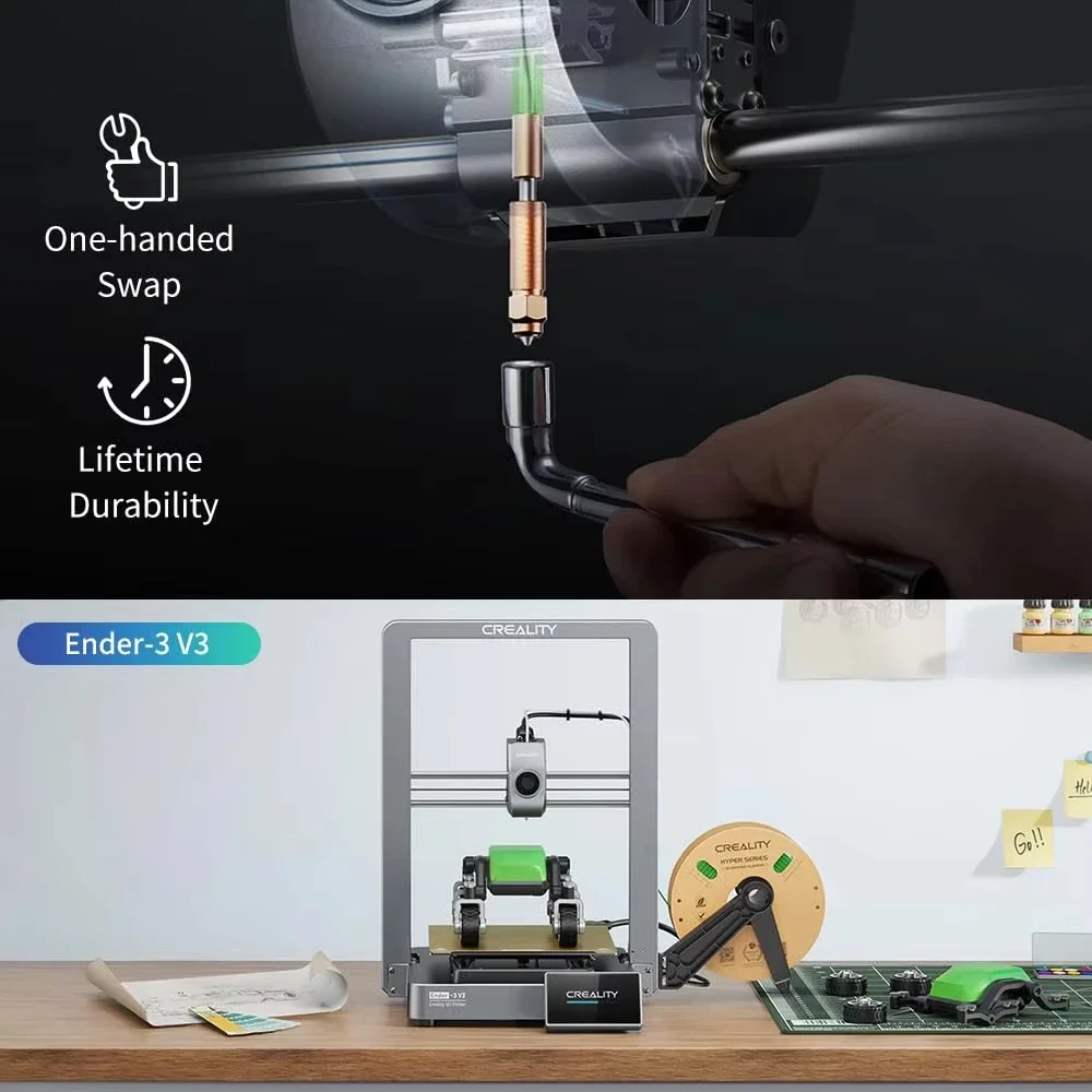Быстросменное сопло Creality 0 4 мм 1 шт. для K1 Max K1C Ender-3 V3 из закаленной стали