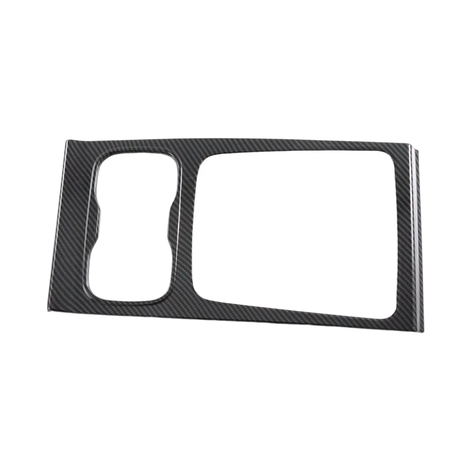 

Car Gear Shift Panel Cover Carbon Fiber Decoration Interior Trim for Byd Yuan Plus 22