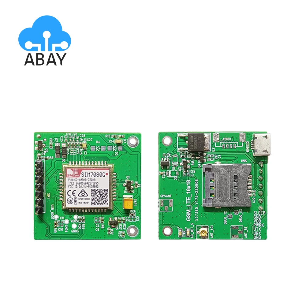 

SIMCOM SIM7080G LTE Multi-band CAT-M Module NB-IOT SIM7080G Development Breakout Board Kompatibel Dengan SIM868 With GPS Antenna